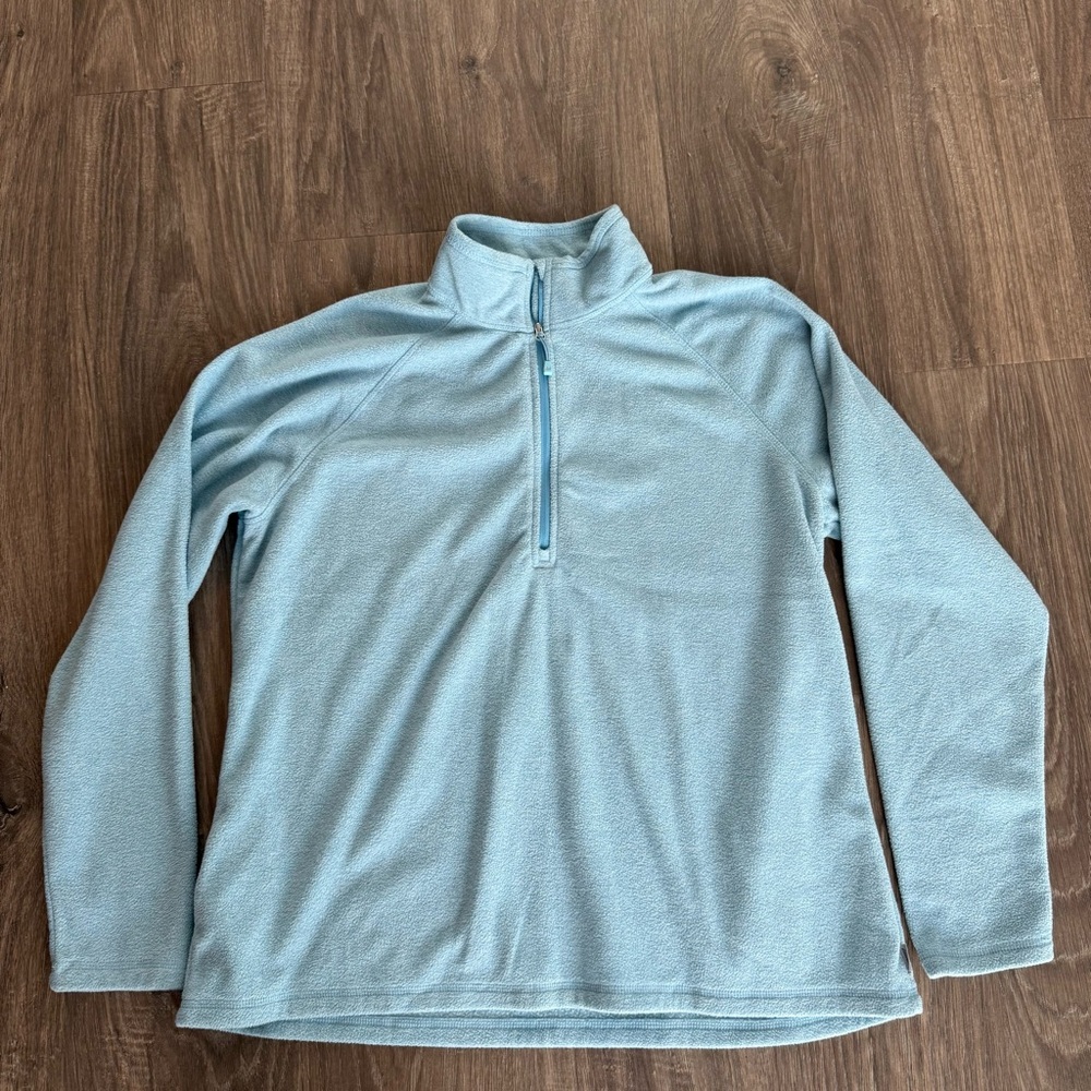 EDDIE BAUER Fleece 1/4 Zip Pullover — XL